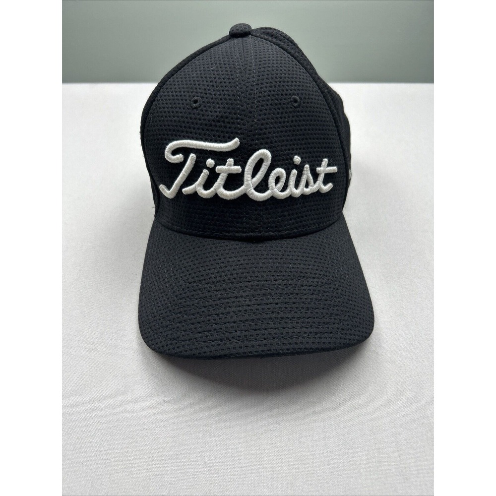 Titleist‎ Golf Pro V1 Foot Joy Black Adult Size S/M Hat Cap Mens Active Outdoor